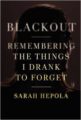 BLACKOUT: REMEMBERING THE THINGS I DRANK TO FORGET - SARAH HEPOLA