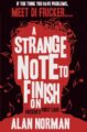 A STRANGE NOTE TO FINISH ON - ALAN NORMAN