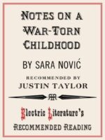 NOTES ON A WAR-TORN CHILDHOOD - SARA NOVIC